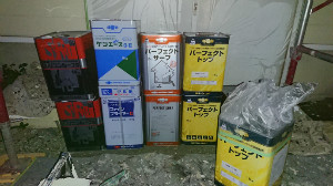 本日の現場材料　